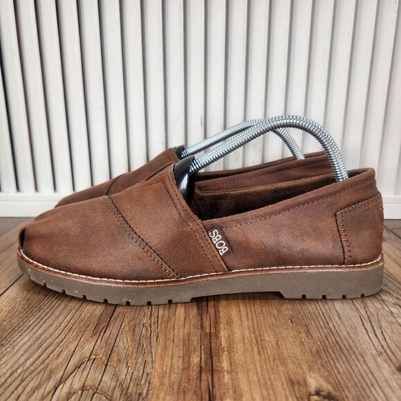Brown Leather Loafers with Stitching Details - Picture 3 of 10